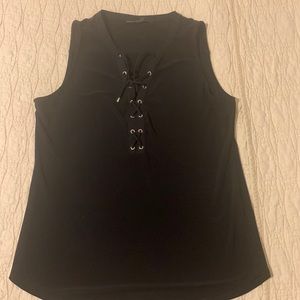 White House Black Market Black Tank Medium